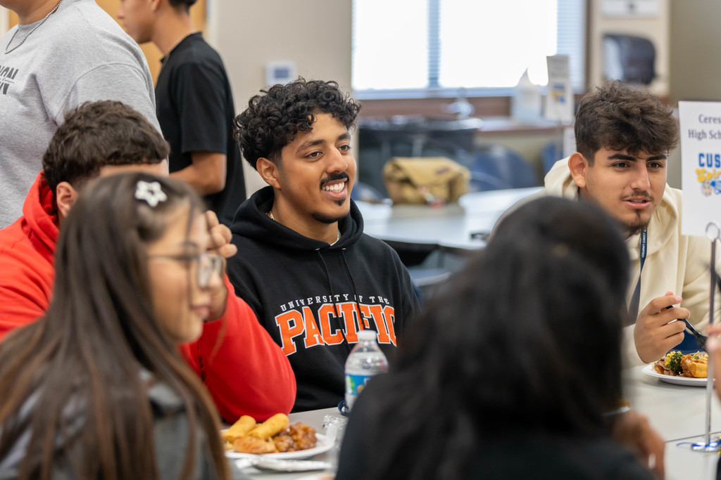 Student smiling 