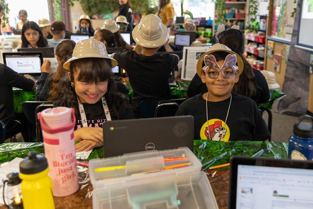 Group of students in costume