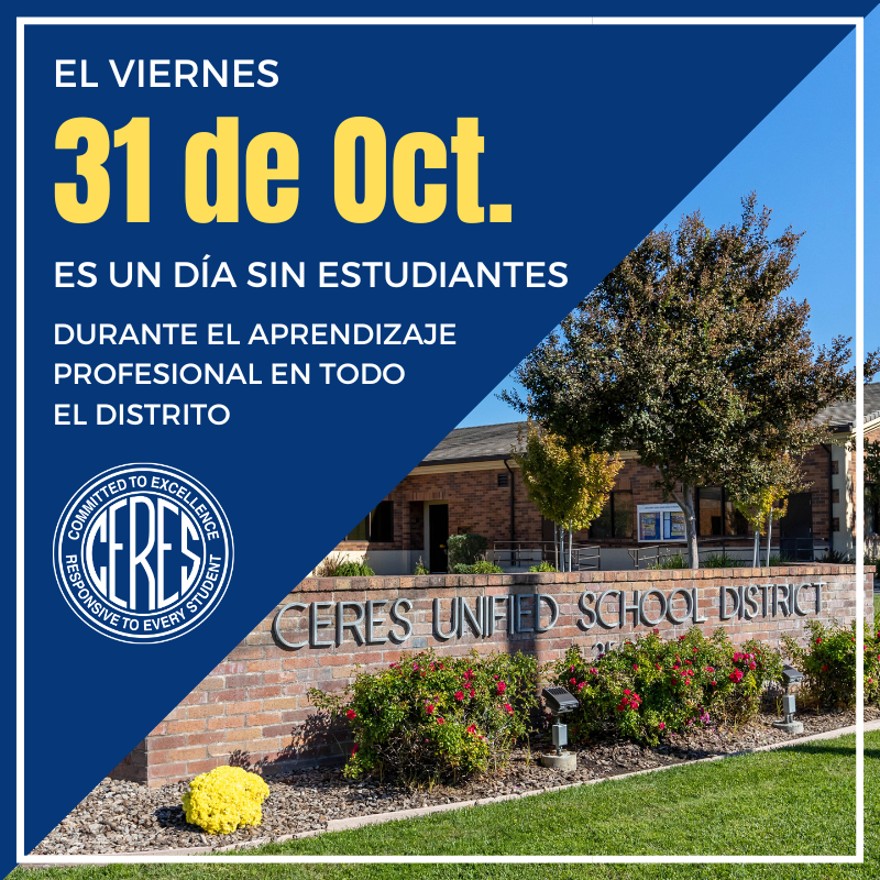 31 de Oct es un dia sin estudiantes
