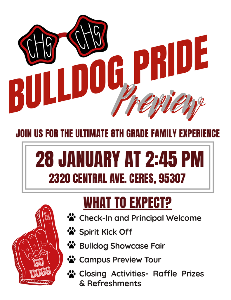 Bulldog Preview CHS English