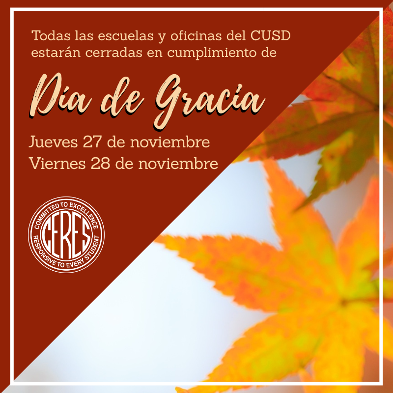 Closed for Thanksgiving Nov. 27 and Nov. 28