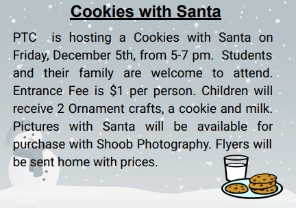 Cookies with Santa