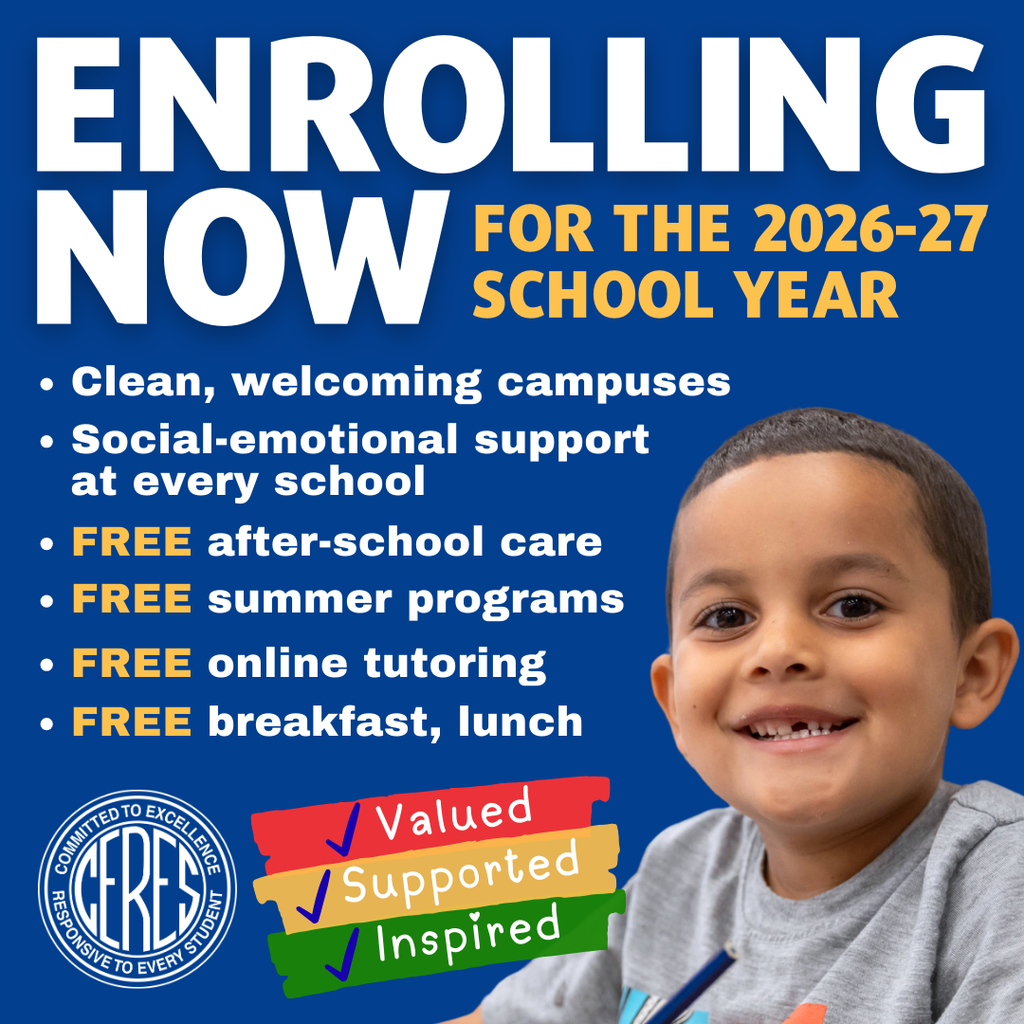 Enrolling now for the 2026-27 school year