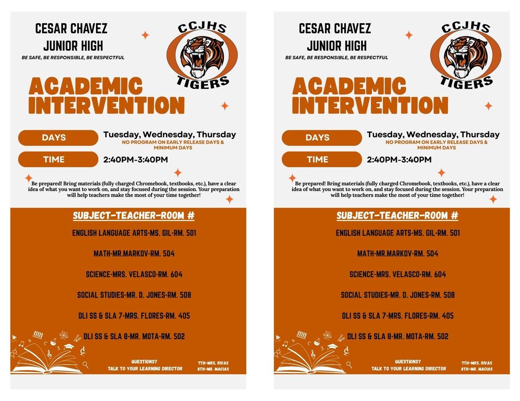 Academic Intervention