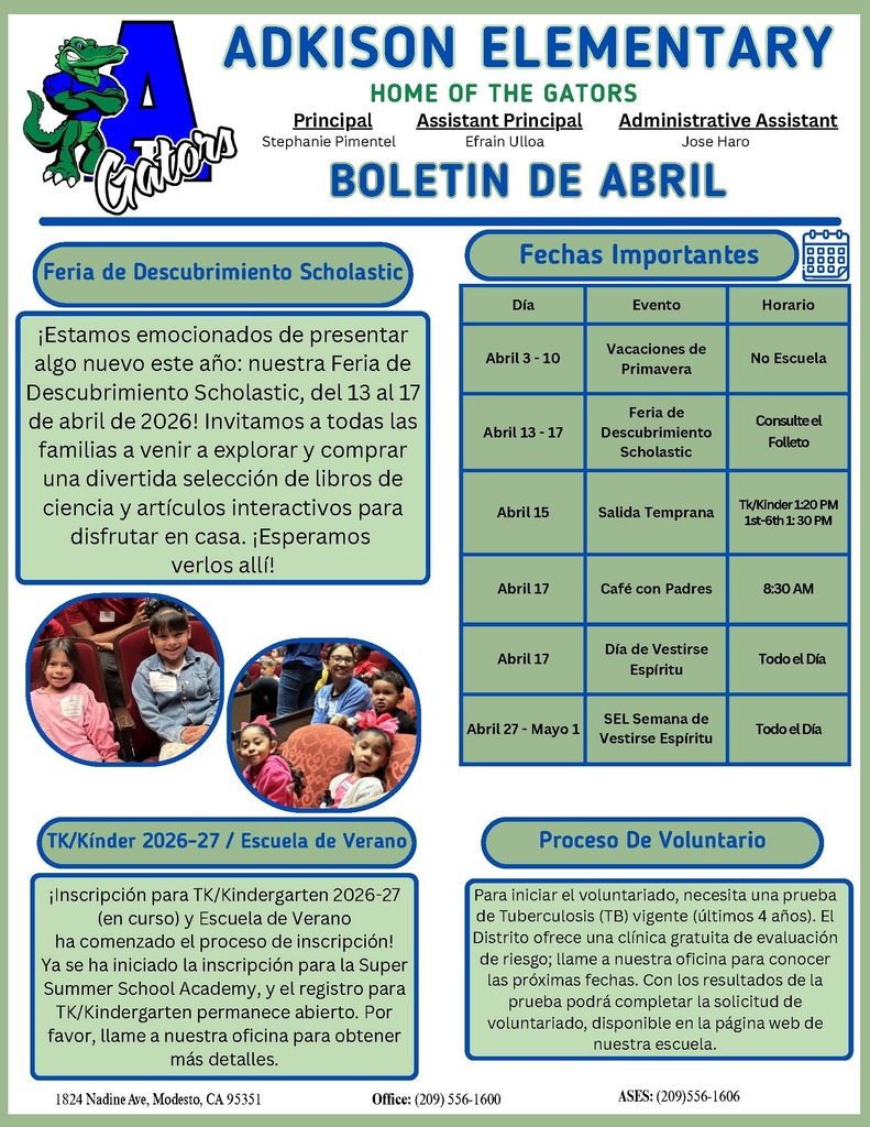 Boletin de abril 