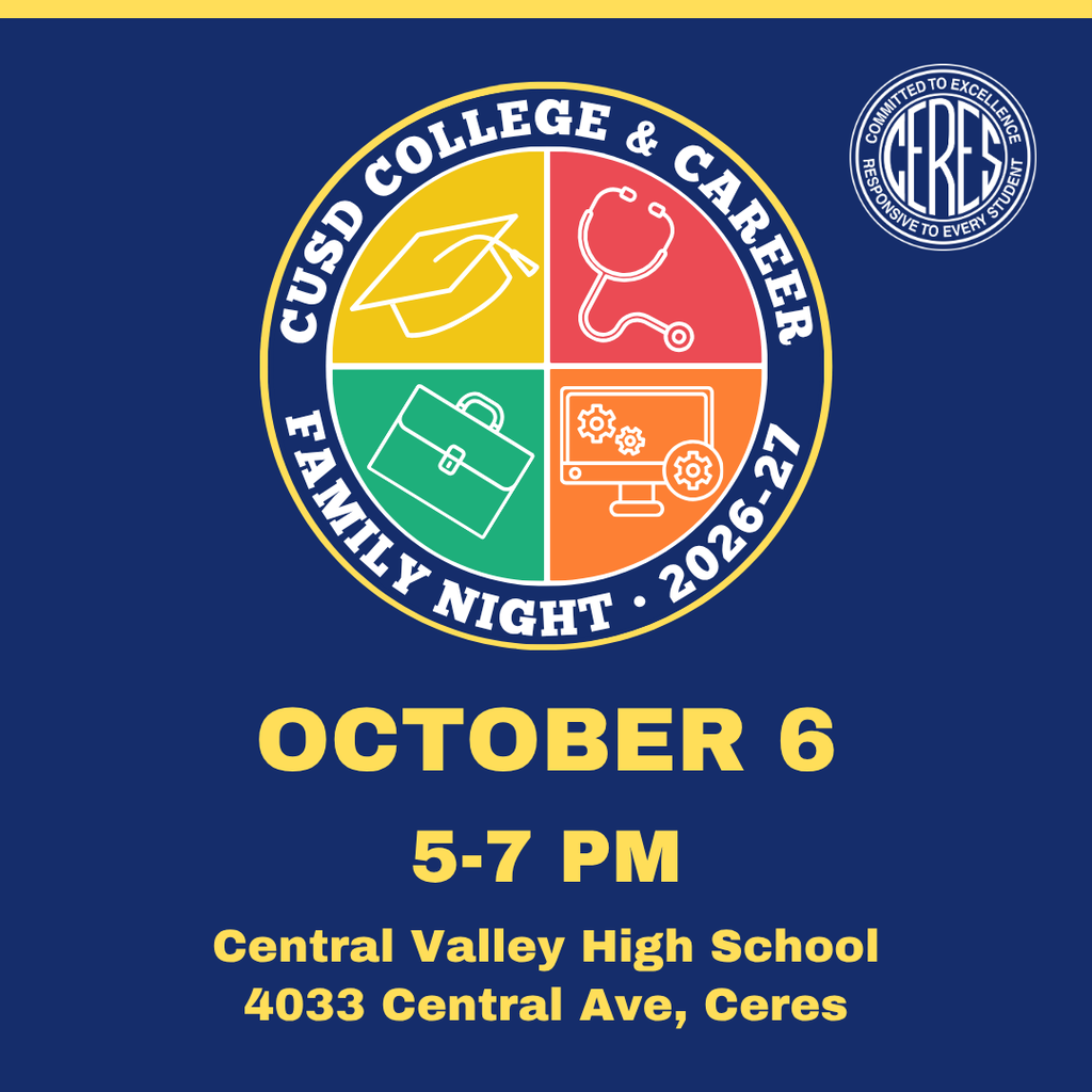 Logo, dates, and times