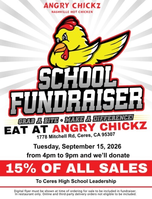 flyer for angry chickz