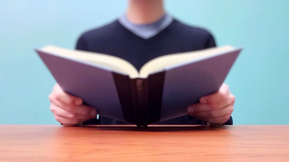 Person reading