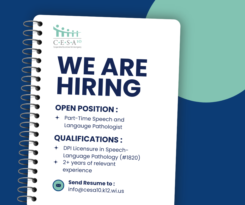 Hiring Part-Time Speech and Language Pathologist