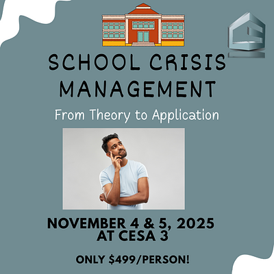 School Crisis Management training at CESA 3