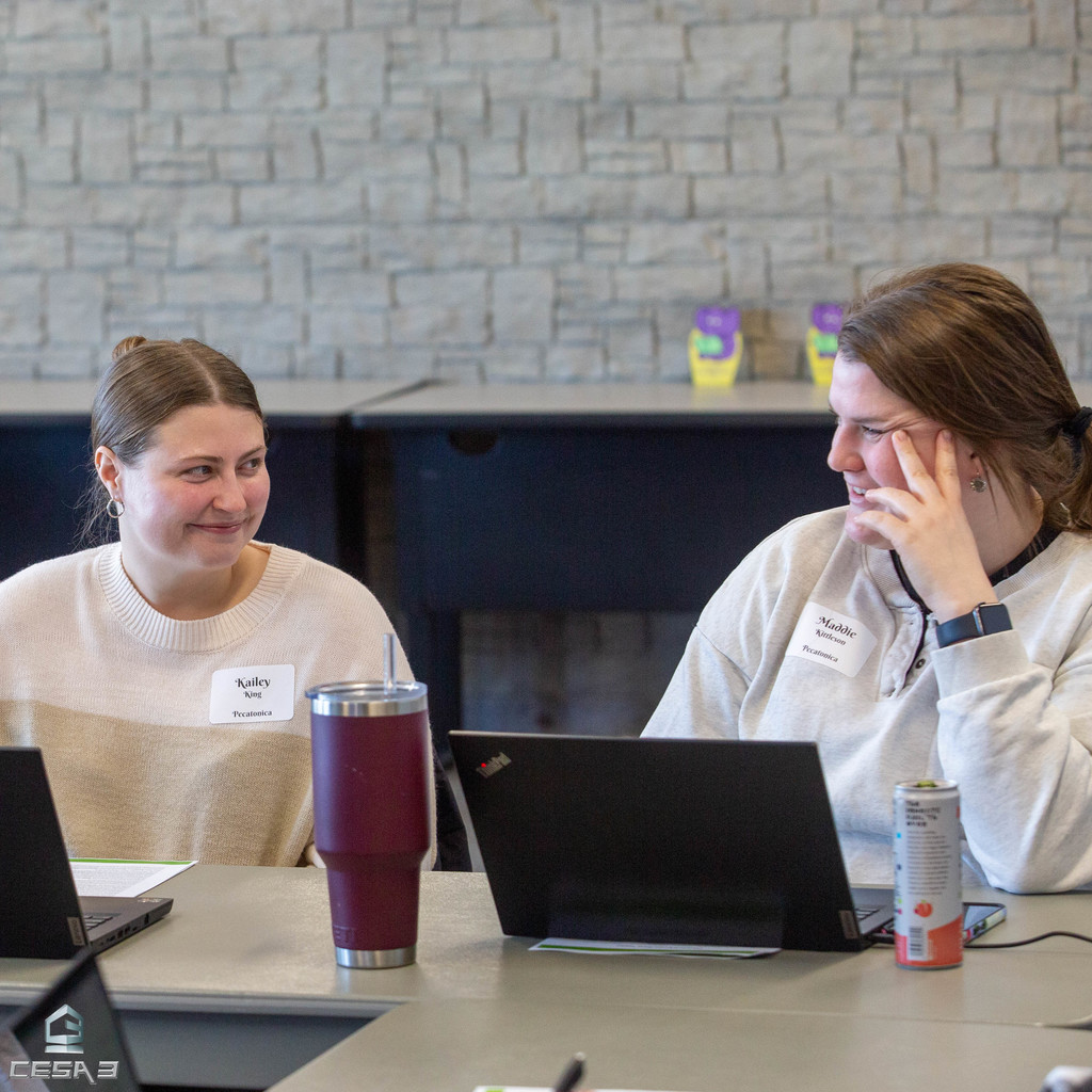 Images of educators who attended CESA 3's Decoding the Wisconsin Forward Exam workshop.