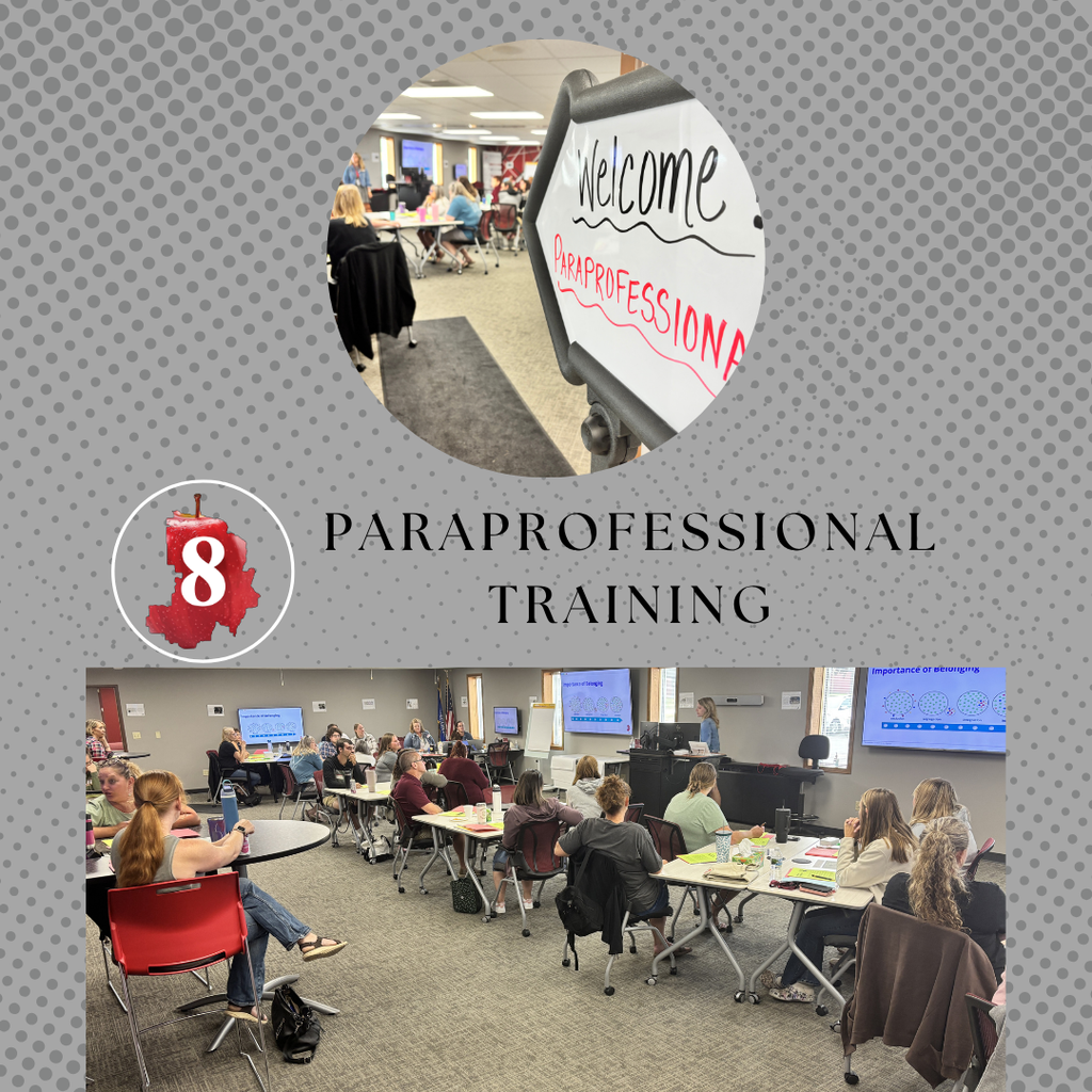 Paraprofessional Training Graphic