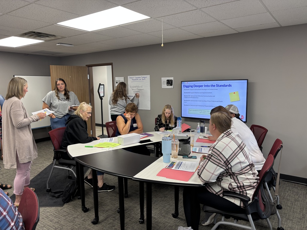 Small group work at a CESA 8.