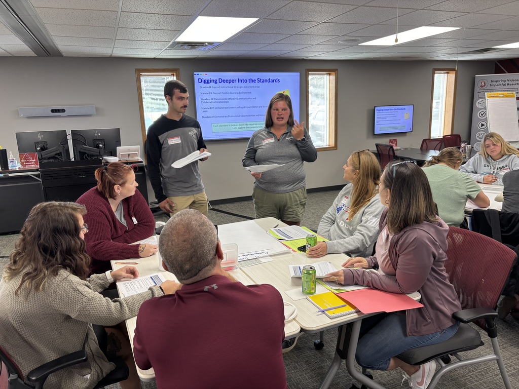 Small group work at a CESA 8.