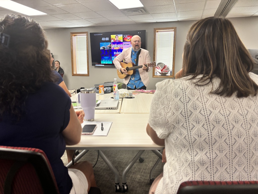 Brian Buffington playing the guitar.