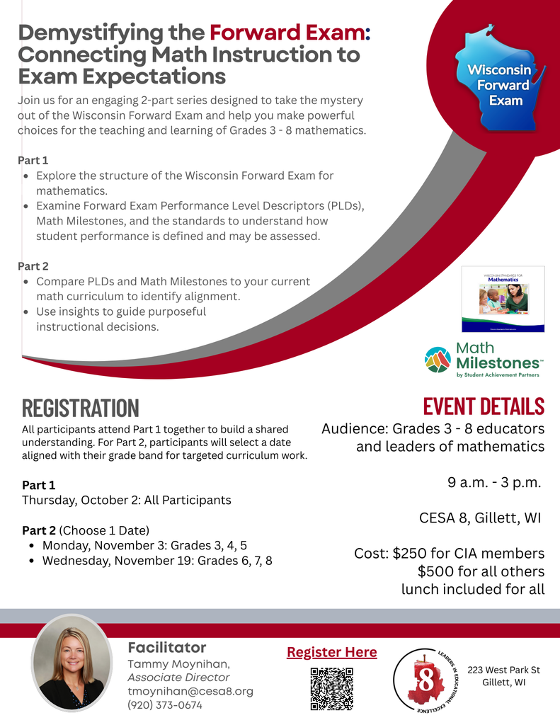 Forward Exam Flyer