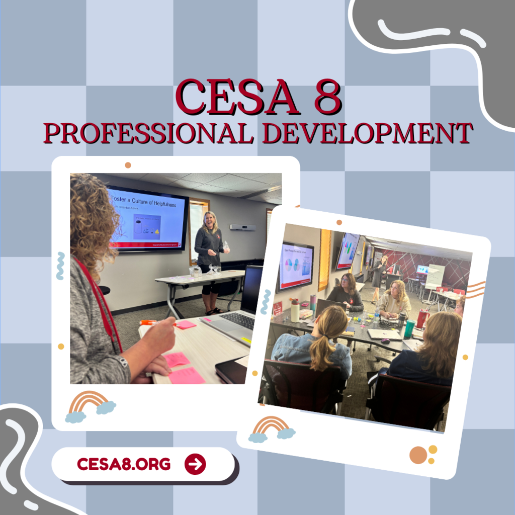 CESA 8 Professional Development Graphic