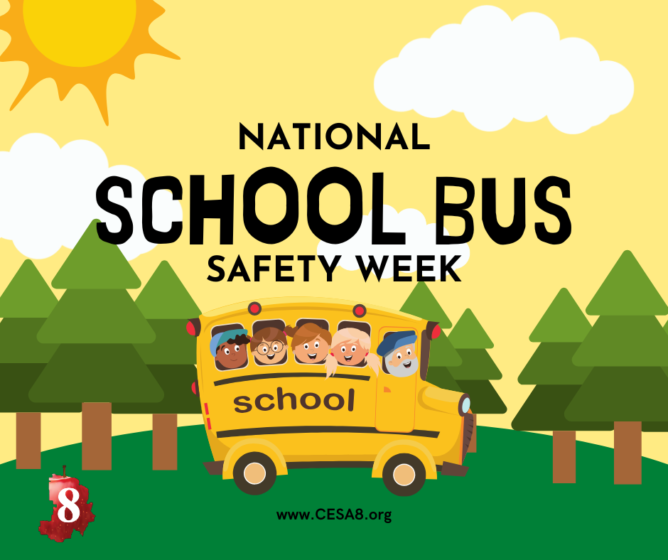 School bus Safety Week Graphic