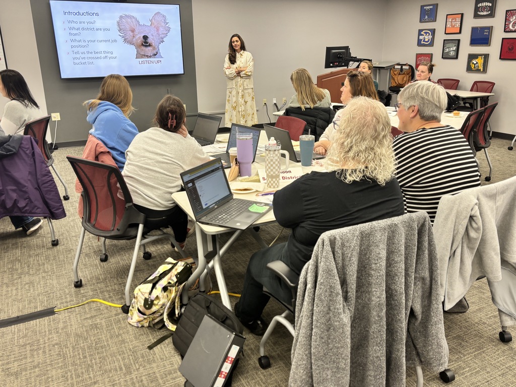 Large group work on Language and Literacy