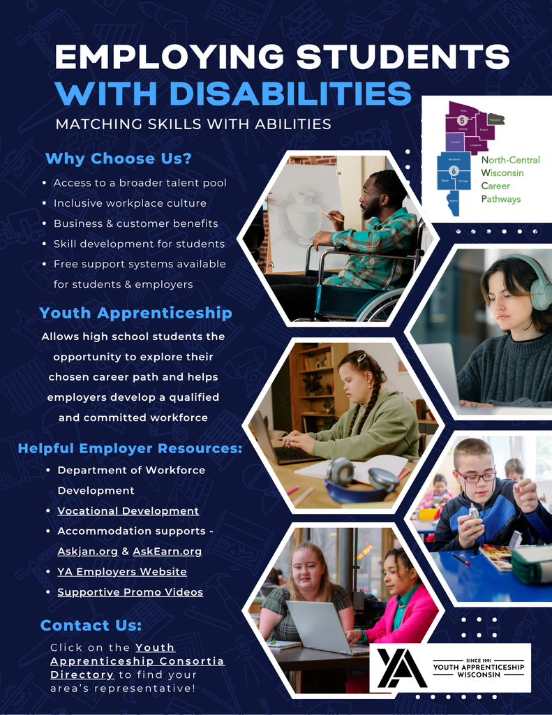 Employing Students with Disabilities flyer