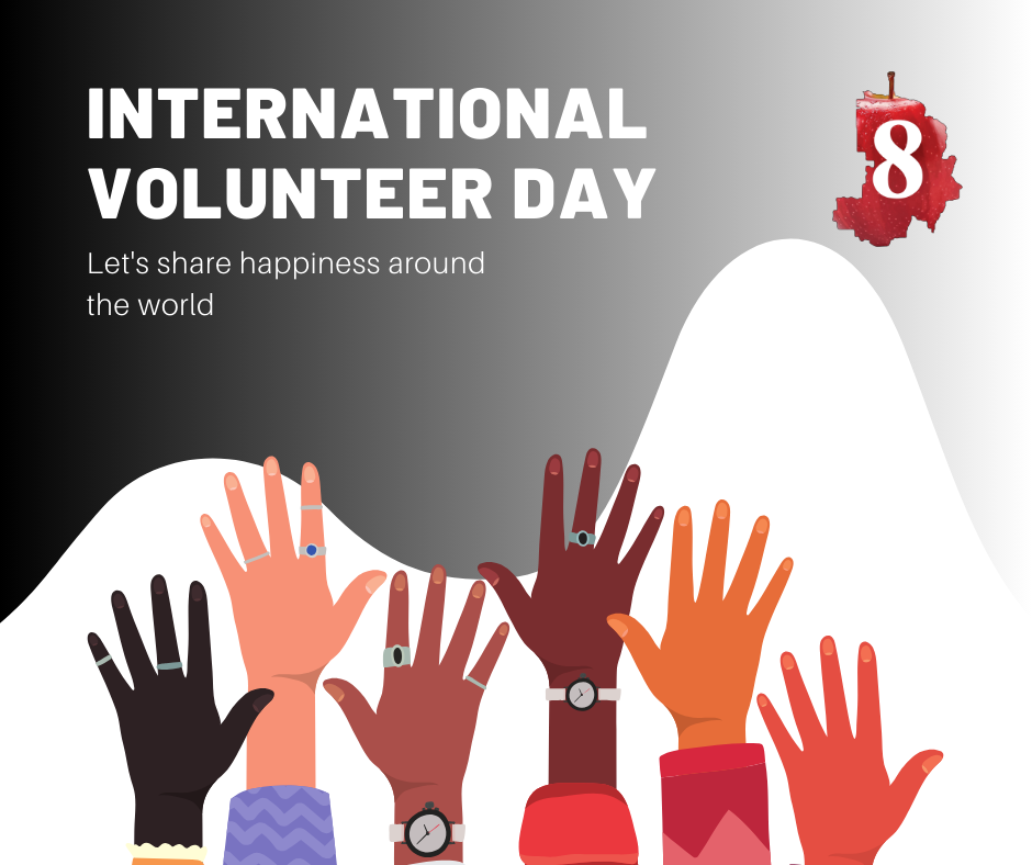 International Volunteer Day graphic