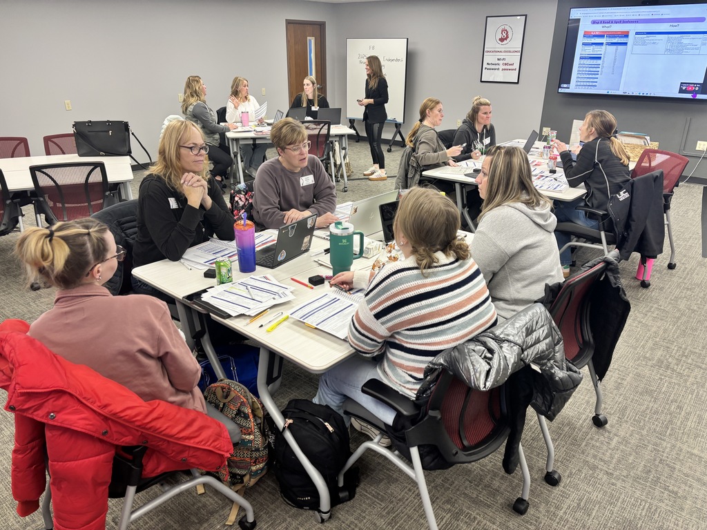 UFLI small group work at CESA 8.