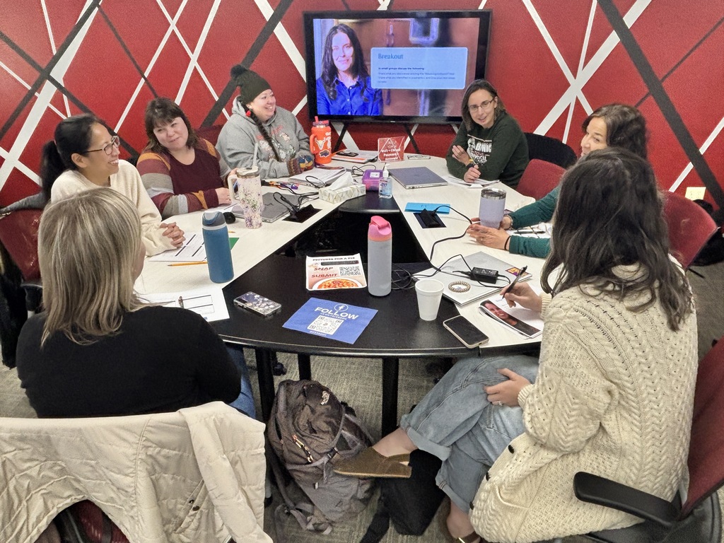 CESA 8 Staff engaged in conversations about Arbinger Training.