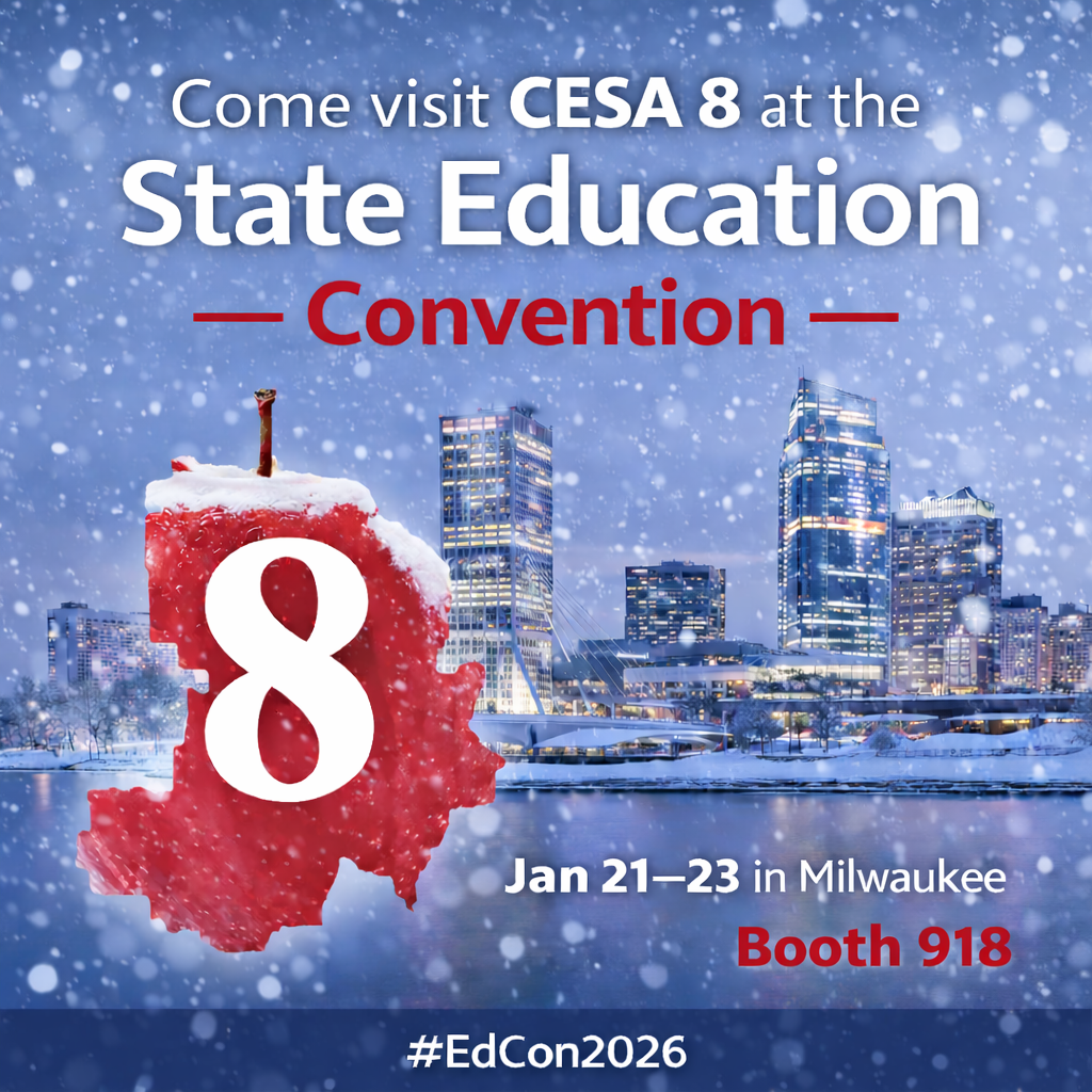 State Education Convention Flyer for booth 918