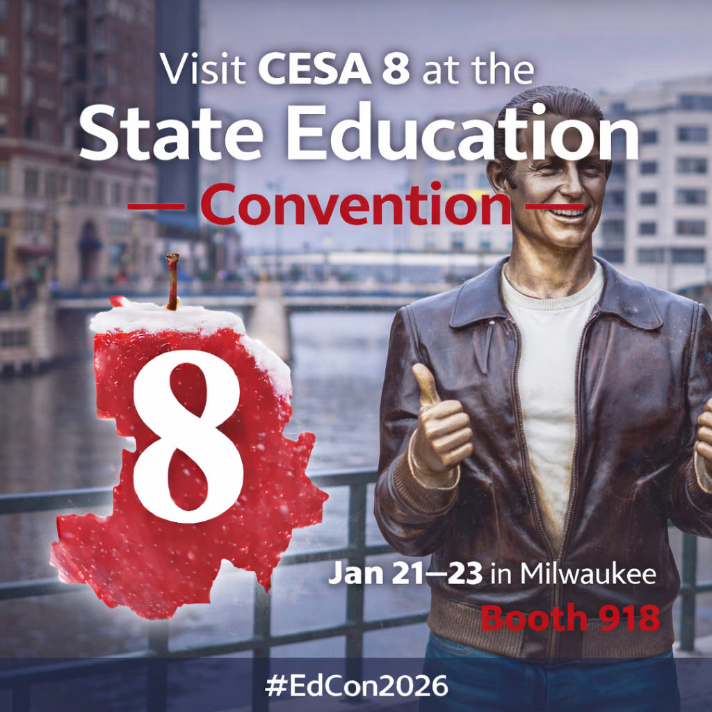 State Education Convention Flyer for booth 918