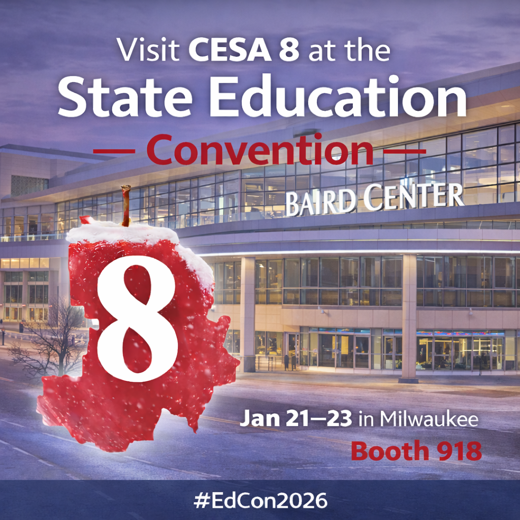 State Education Convention Flyer for booth 918