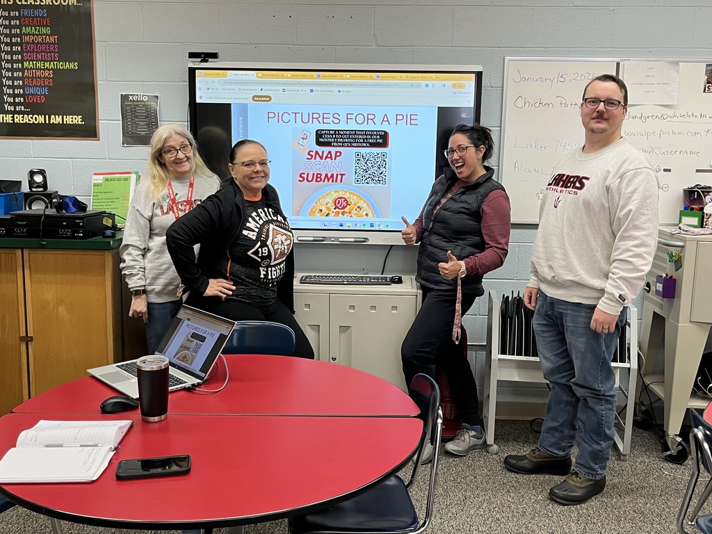 White Lake staff posing for a picture