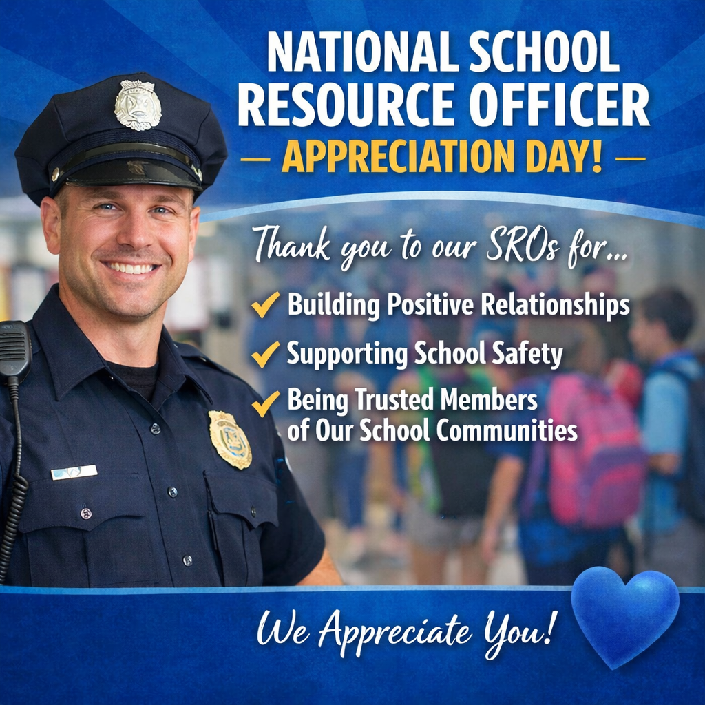 School Resource Officer Day graphic