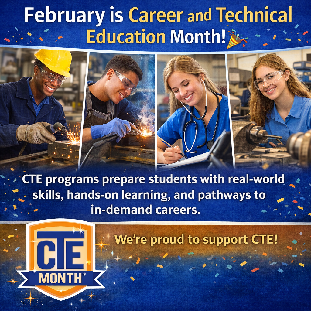 CTE Month flyer