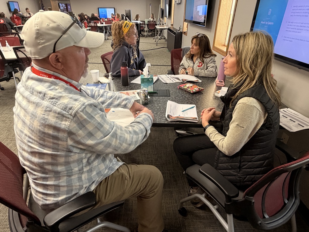Small group work at CESA 8.