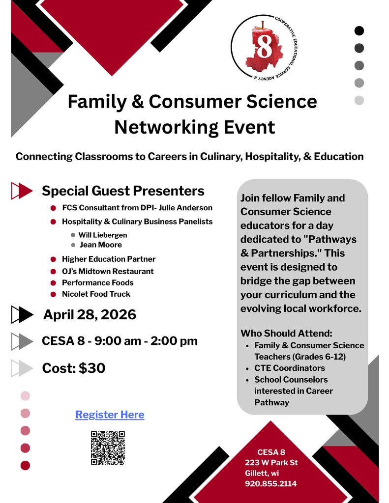 Family Consumer Science Event Flyer