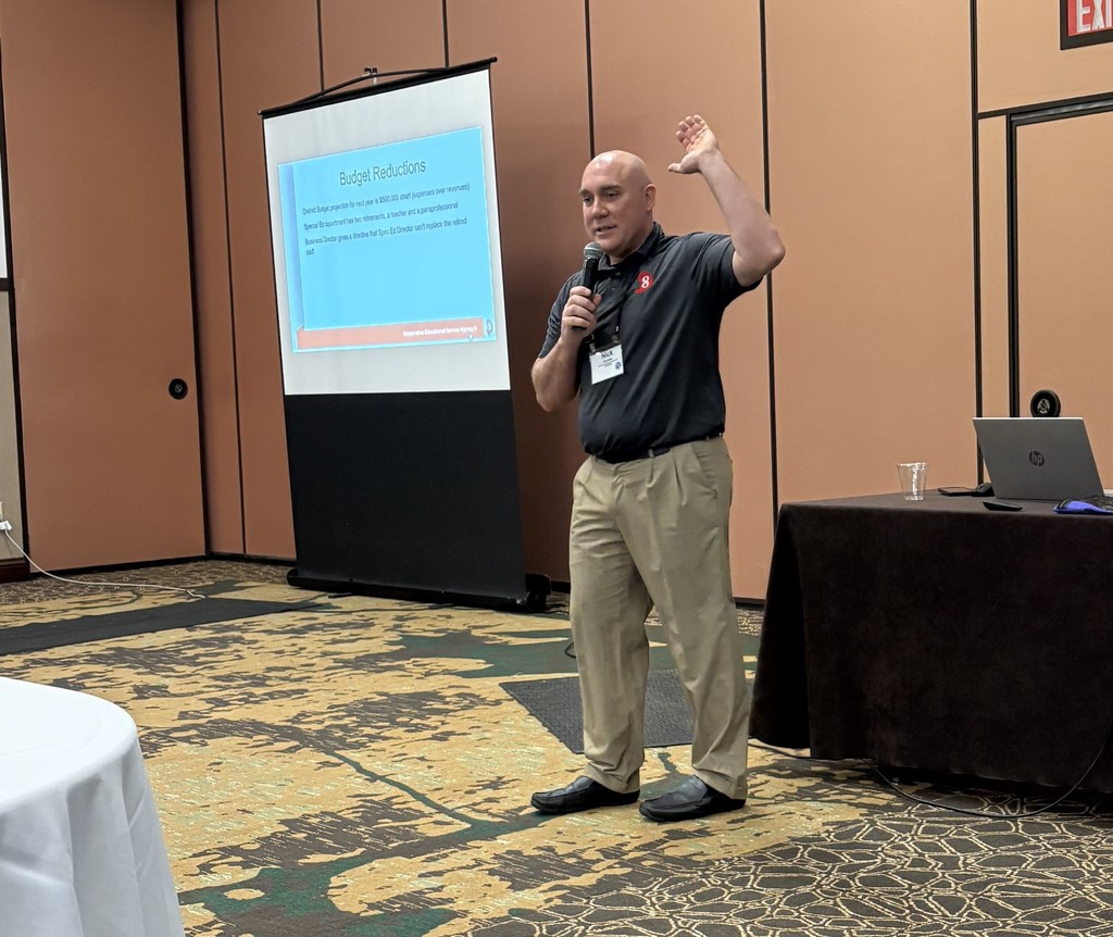 CESA 8 staff participating in the Special Education Academy