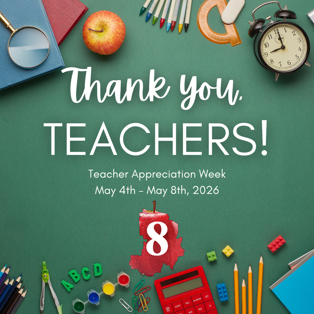 National Teacher Appreciation Week graphic