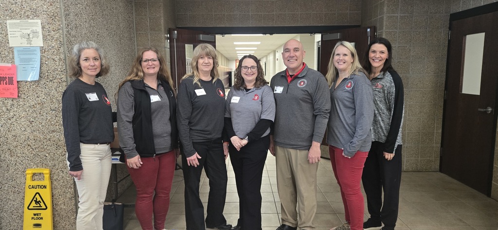 CESA 8 staff participating in the Reality Fair at the Shawano School District.