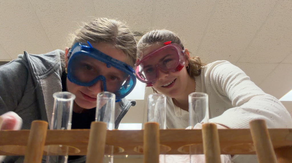 Wausaukee students engaged in classroom activity