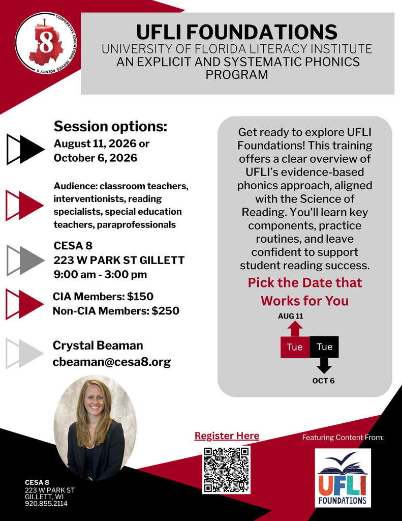 UFLI Foundations Event Flyer