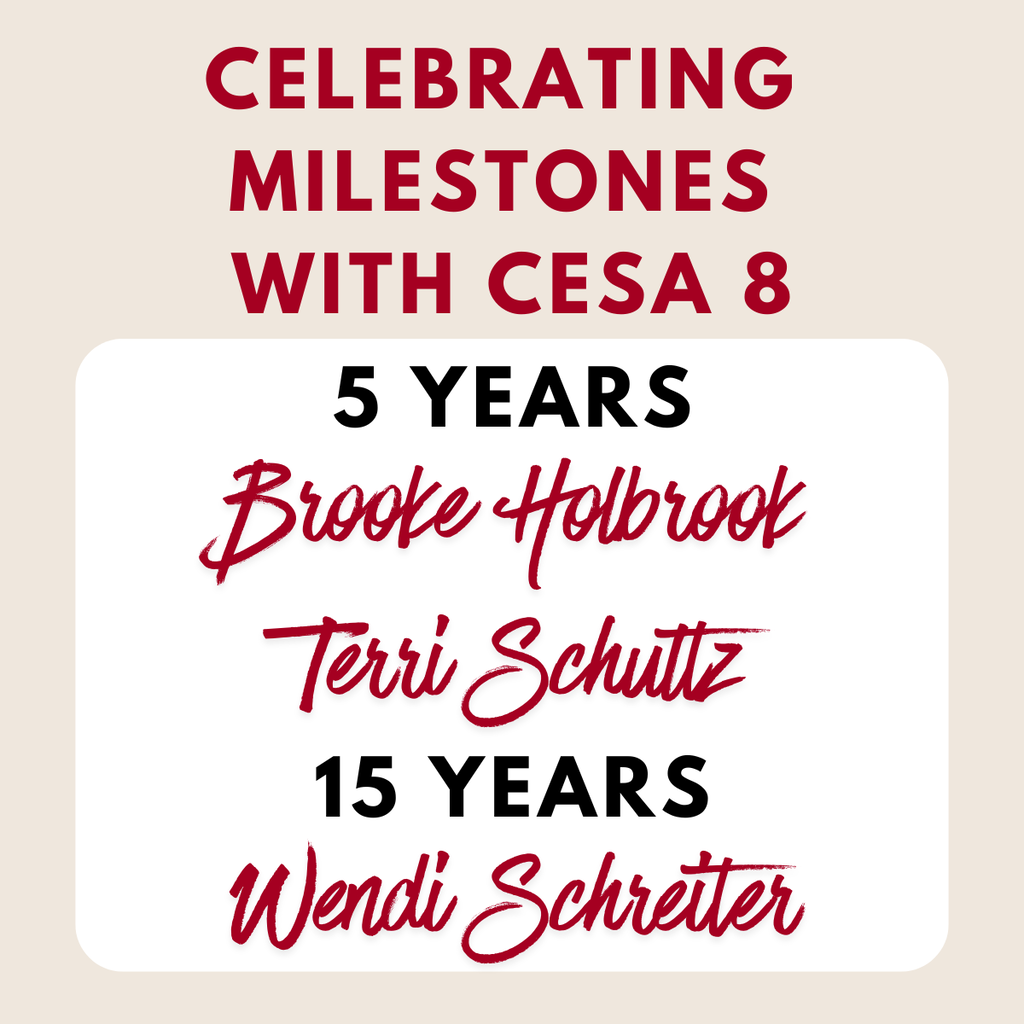 Milestone years of service graphic
