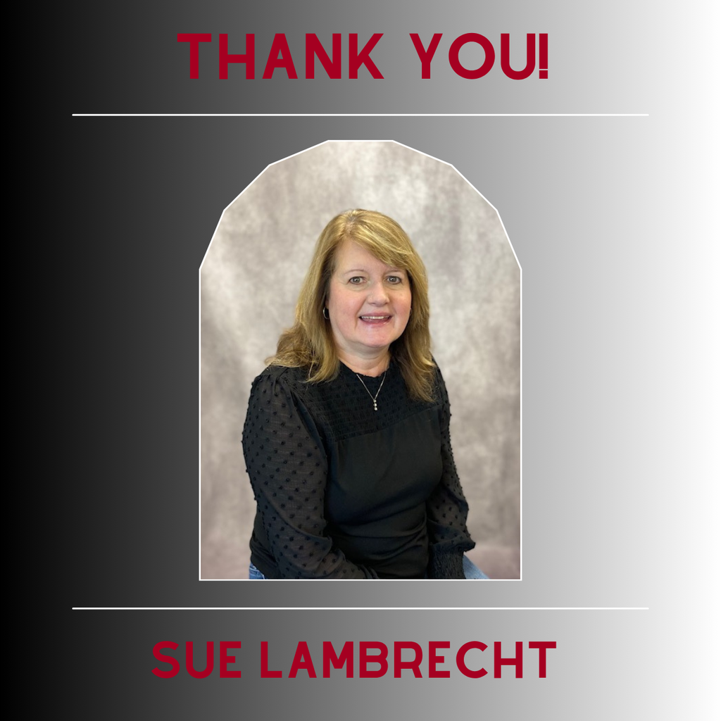 Sue Lambrecht thank you graphic