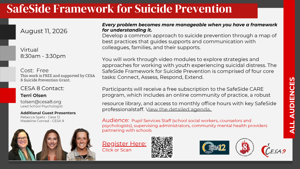 Suicide Prevention Training graphic