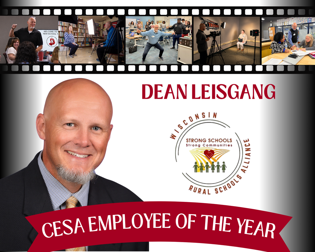 Dean Leisgang CESA Employee of the Year graphic