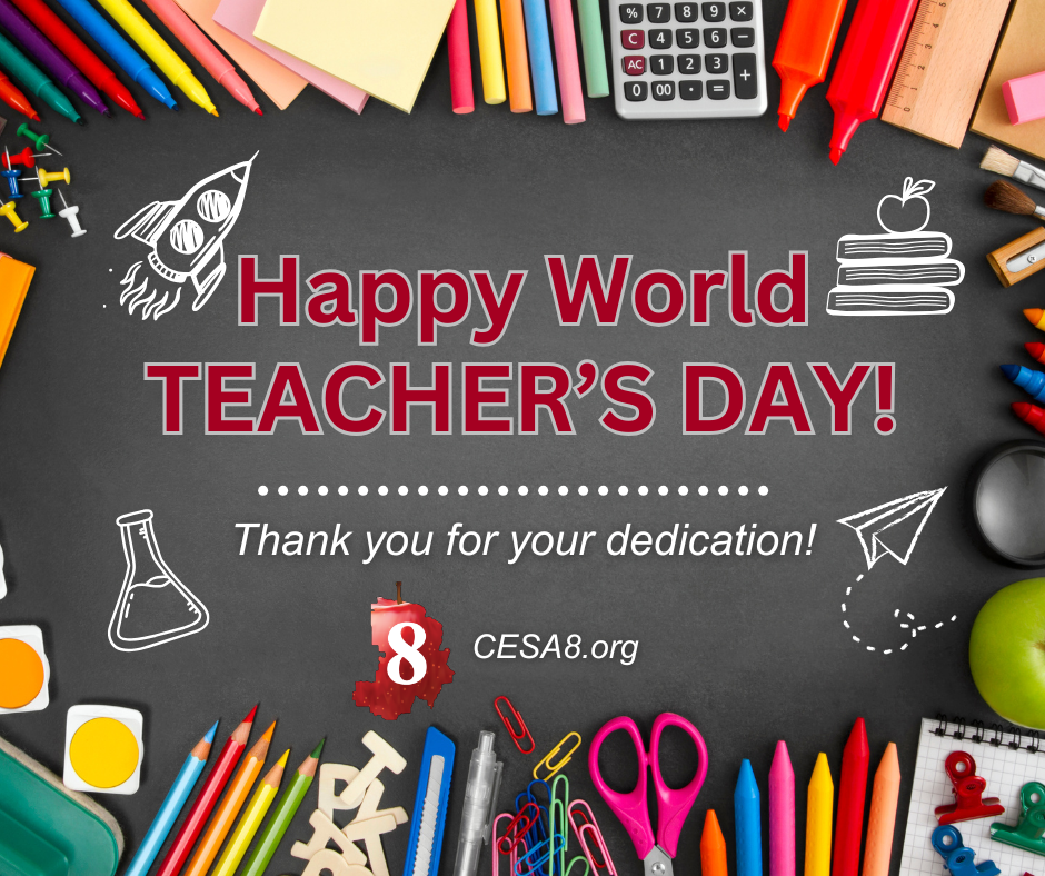 World Teacher's Day graphic