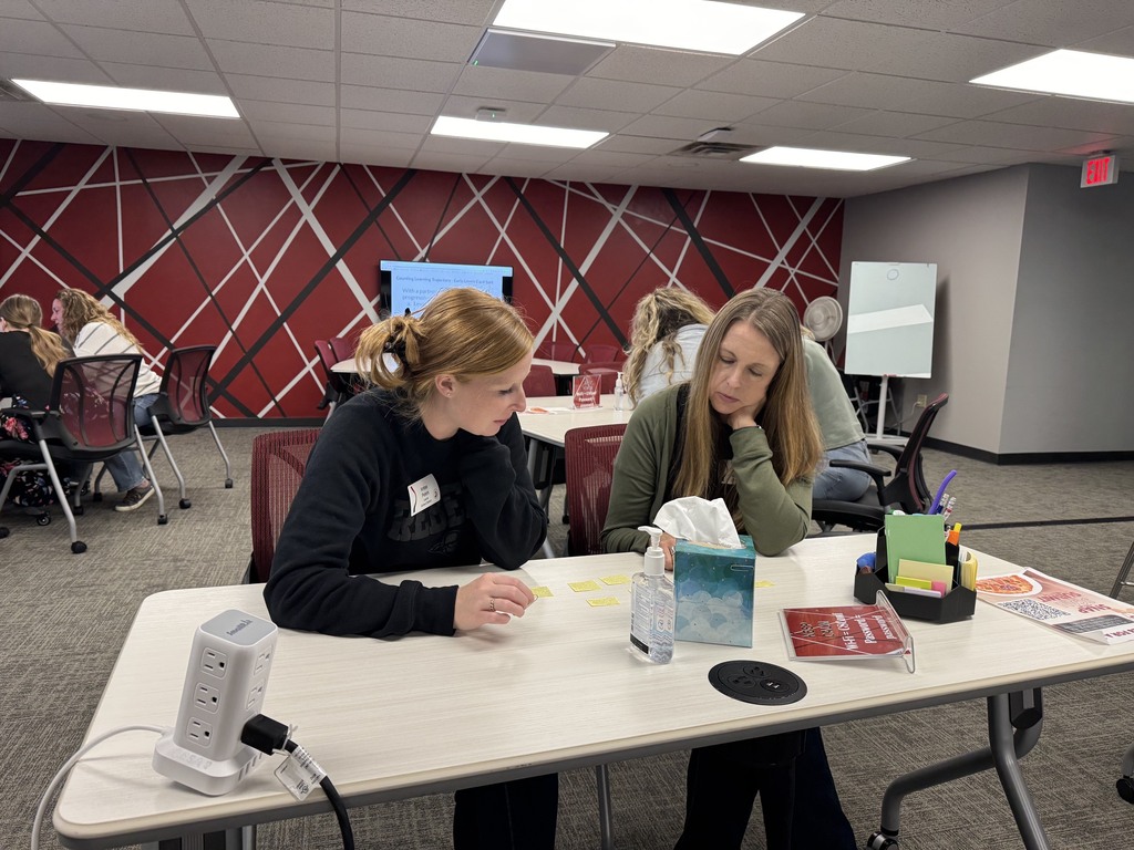 Small group activity at CESA 8.