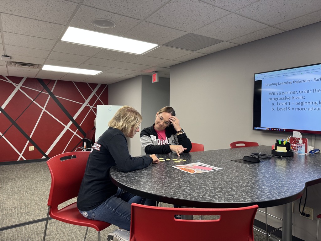 Small group activity at CESA 8.