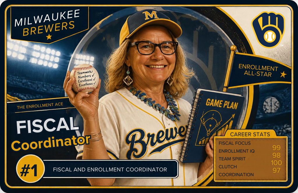 Cari Spatz on a baseball card