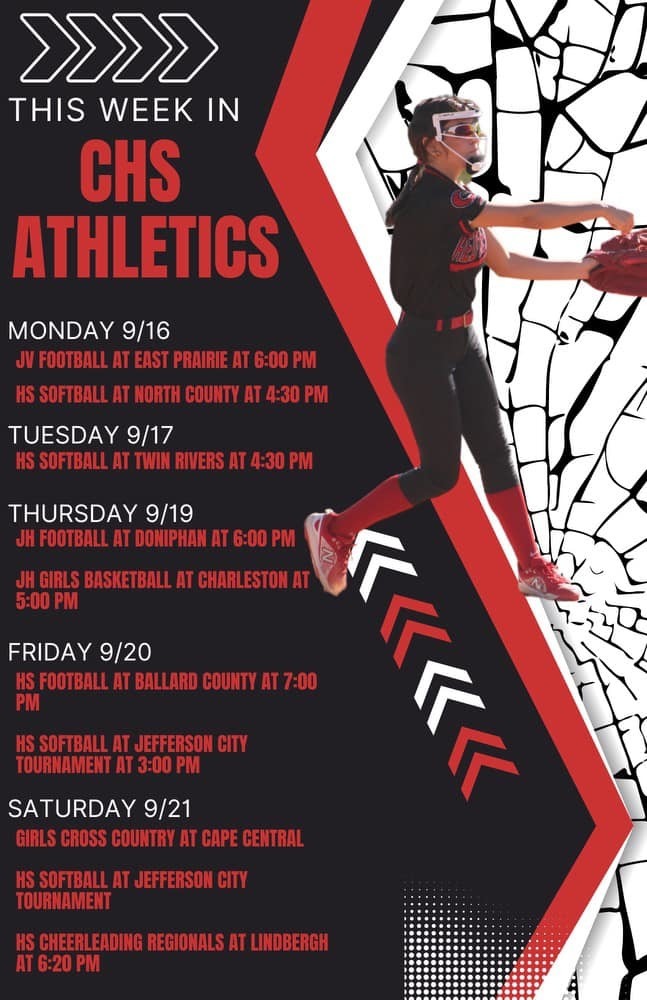 CHS Athletics September 16-21, 2024