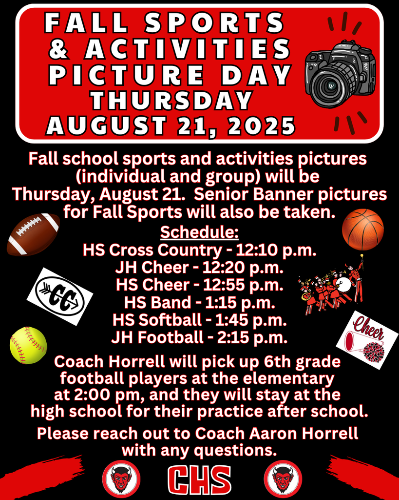 Fall Sports & Activities Picture Day 2025